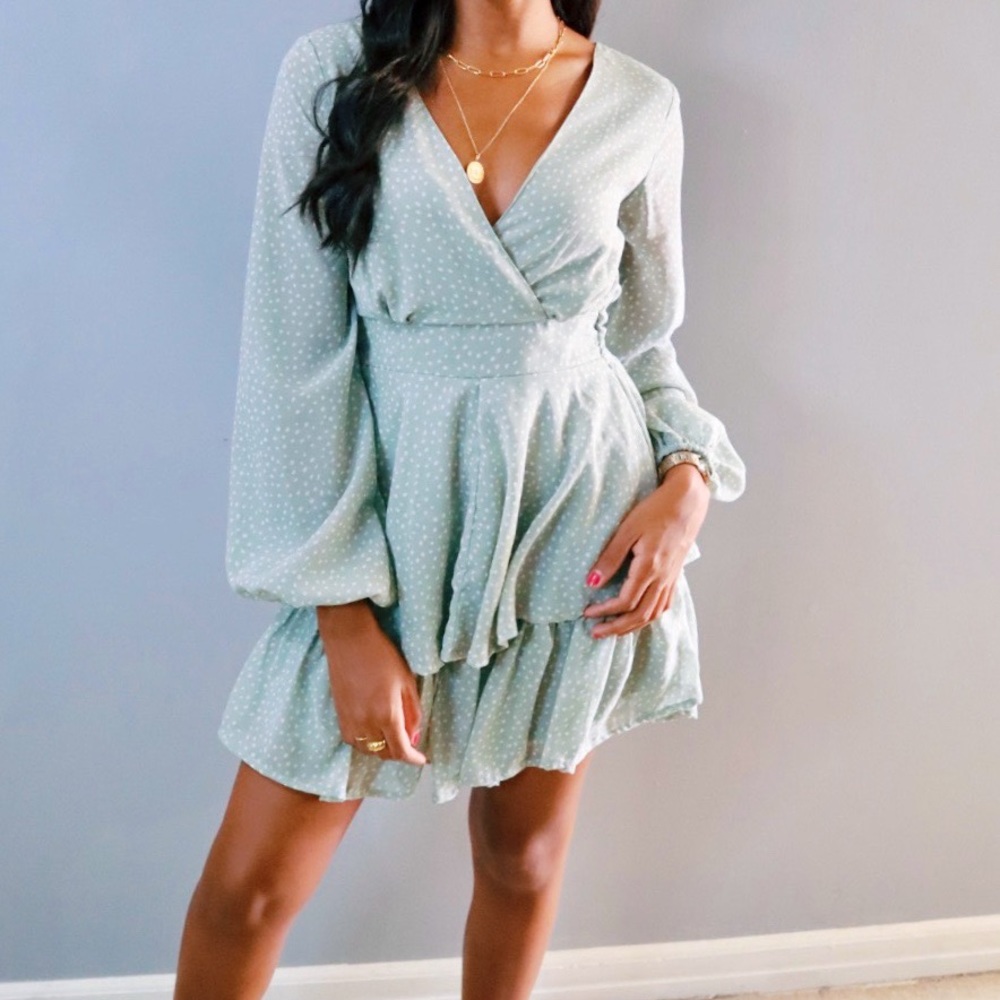 Above the knee Polka Dot Dress